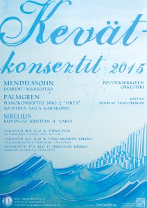 Spring concert poster 2015